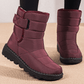 Bottines de neige chaudes imperméables et antidérapantes pour femmes