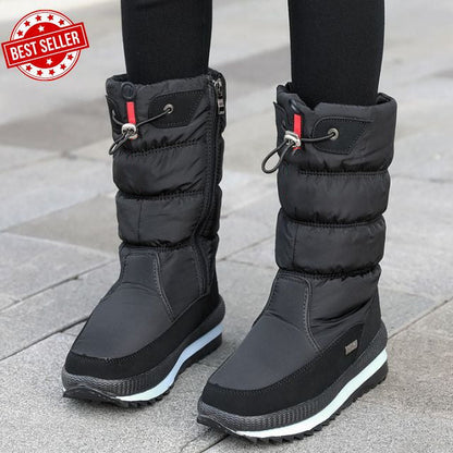 ✨Livraison gratuite- Bottes de neige de haute qualité, sans glissement et imperméables en fourrure synthétique pour les femmes👍