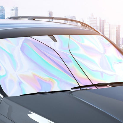 ☀️Pare-Soleil Pliant pour Pare-Brise de Voiture☀️   🚗✨Filtre UV Avancé • Compact & Rapide à Installer✨