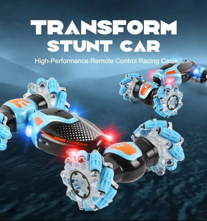 🚗🎮 Voiture télécommandée acrobatique à commande gestuelle – Double mode avec rotations à 360° et lumières LED