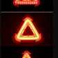 Feu d'avertissement solaire triangulaire 3-en-1 🚧