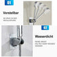 Support de pommeau de douche autocollant