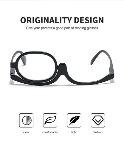 💕Vente à Chaud🎁Lunettes de Maquillage Rotatives🧐