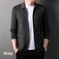 Veste Tricotée à Manches Longues avec Col à Revers pour Homme