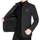 Veste chaude à carreaux tendance pour hommes avec poches