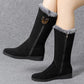【🔥Prix le plus bas du jour】 Bottes de neige thermiques décontractées en peluche pour femme.