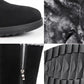 【🔥Prix le plus bas du jour】 Bottes de neige thermiques décontractées en peluche pour femme.