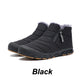 Livraison gratuite-Bottes de neige d'extérieur chaudes, doublées de fausse fourrure et imperméables