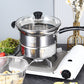 Casserole polyvalente en acier inoxydable