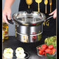 Casserole polyvalente en acier inoxydable