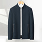 Veste décontractée à col montant et fermeture éclair pour hommes（30% OFF）