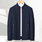 Veste décontractée à col montant et fermeture éclair pour hommes（30% OFF）