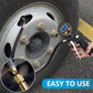 Extension de Valve de Pneu Flexible Universelle