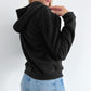 Sweat Zippé et Doublé à Capuche pour Femme