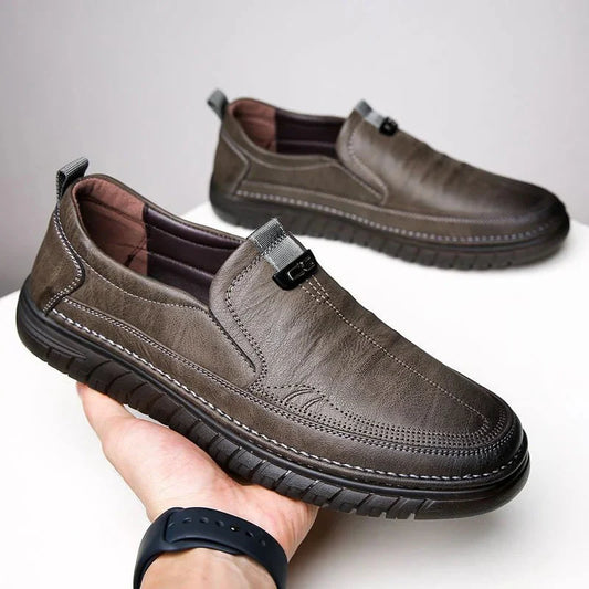 Chaussures en cuir confortables et décontractées pour hommes