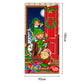 Décoration de Noël pour la porte d'entrée