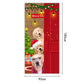 Décoration de Noël pour la porte d'entrée