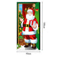 Décoration de Noël pour la porte d'entrée