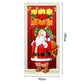 Décoration de Noël pour la porte d'entrée