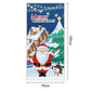 Décoration de Noël pour la porte d'entrée