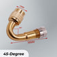 Extension de buse gonflable multifonction en laiton pur