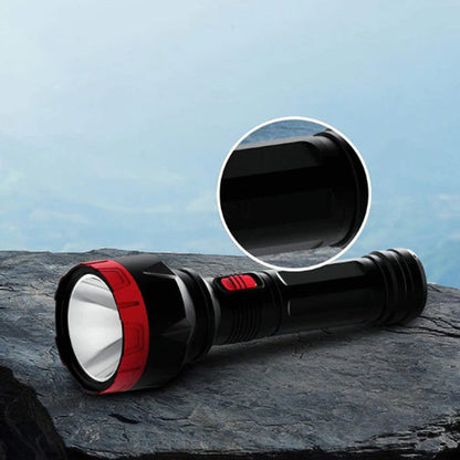 Lampe de poche LED multifonctionnelle rechargeable avec une longue durée d'autonomie