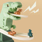 🧸Jeu de piste électrique Dinosaur Chase Race Track✨