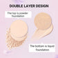 Fond de teint et poudre double couche tout-en-un