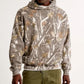 Sweatshirt à Capuche Imprimé à Manches Longues