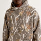 Sweatshirt à Capuche Imprimé à Manches Longues