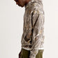 Sweatshirt à Capuche Imprimé à Manches Longues