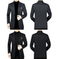 Veste de Costume Décontractée à Coupe Ajustée pour Hommes
