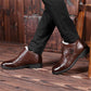 Bottes de neige doublées de fausse fourrure pour hommes
