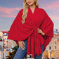 Châle Croisé Frontal pour Femme