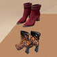 ❄️Spécial hiver❄️ Bottines à talons hauts en simili-suède pour femmes【Livraison gratuite】