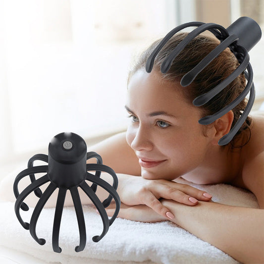 Livraison gratuite😎 « Extracteur d'âme » Masseur électrique réglable pour le cuir chevelu avec griffe de pieuvre