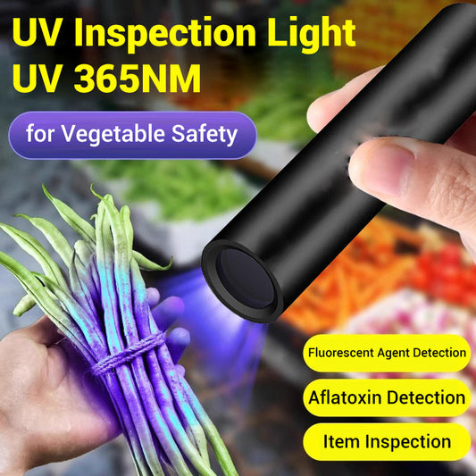 Lumière d'inspection UV pour la sécurité des légumes