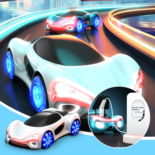 🎅Offres Spéciales de Noël🎄Jouets de voiture à réaction avec détection de geste et lumière de cascade