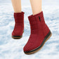 🏆Bottes de Neige Imperméables Antidérapantes Doublées de Peluche pour Femmes
