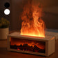 🔥 60% DE RÉDUCTION - DERNIER JOUR ! 💦 Diffuseur d'Humidité avec Flamme de Cheminée - 7 Couleurs LED et Télécommande, Ambiance Apaisante pour Maison/Bureau 🌙📦