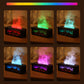 🔥 60% DE RÉDUCTION - DERNIER JOUR ! 💦 Diffuseur d'Humidité avec Flamme de Cheminée - 7 Couleurs LED et Télécommande, Ambiance Apaisante pour Maison/Bureau 🌙📦