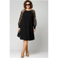 🔥55% de réduction saisonnière🔥Robe patchwork en dentelle à encolure ronde et manches longues