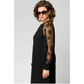 🔥55% de réduction saisonnière🔥Robe patchwork en dentelle à encolure ronde et manches longues