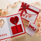 Coffret Cadeau pour Bijoux de la Saint-Valentin Avec Carte de Vœux