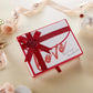 Coffret Cadeau pour Bijoux de la Saint-Valentin Avec Carte de Vœux