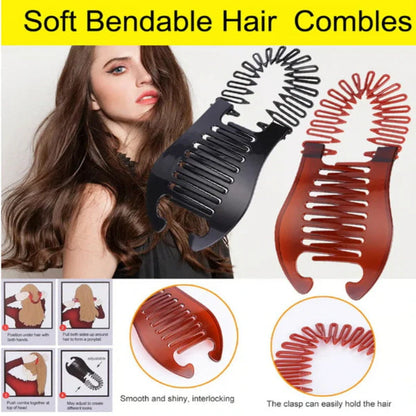 💥Hot Sale 50 % de réduction💥Clips bananes flexibles et emboîtables pour un coiffage facile