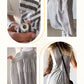 💃 Nouveau 🌷 Robe dos nu à rayures - Achetez 2 et bénéficiez de la livraison gratuite !