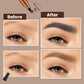 Stylo de maquillage des sourcils précis à 4 pointes pour des sourcils naturels