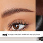 Stylo de maquillage des sourcils précis à 4 pointes pour des sourcils naturels