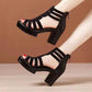 🌸50% de réduction pour une durée limitée💐Sandales antidérapantes à talons hauts pour femmes